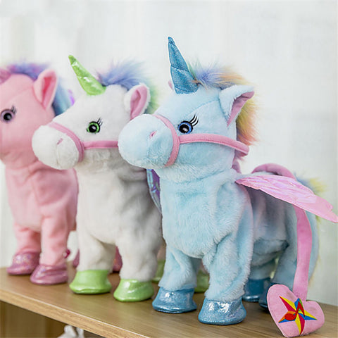 Image of Electric Walking Unicorn Plush Toy - Well Pick Review