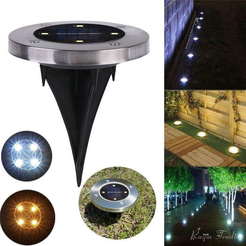 Image of Solar Garden Disk Lights