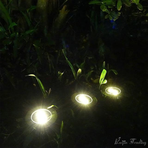 Image of Solar Garden Disk Lights