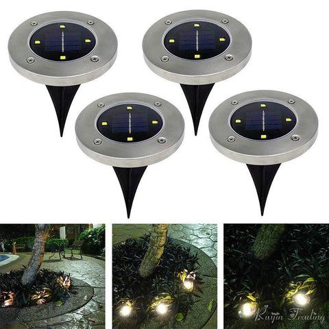 Image of Solar Garden Disk Lights